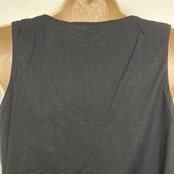 Lanston Revolve black lined tank top tunic NWT size XS - Picture 8 of 11